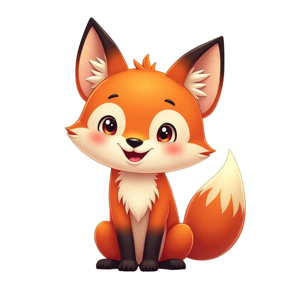 Cute Fox Character